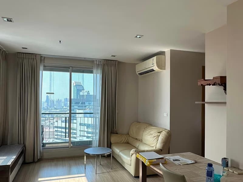2 Bed Condo for Rent and Sale  Near Huai Khwang MRT