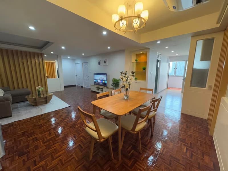 3 Bed Condo for Rent in Huai Khwang