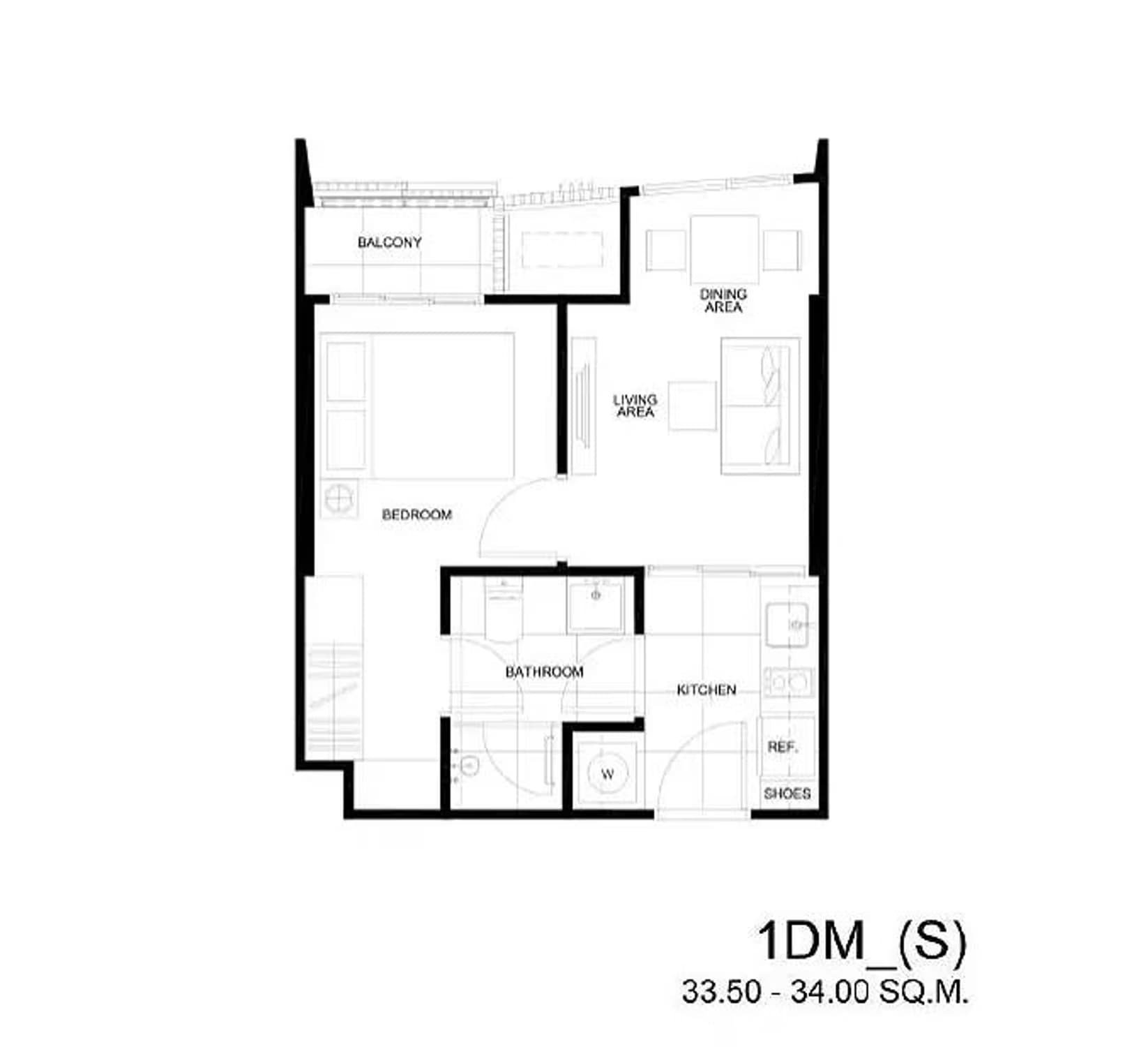 1 ห้องนอน Condo สำหรับ ขาย ใน Phaya Thai - Image 11