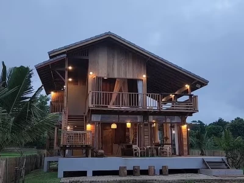 Wooden House in Mae Taeng