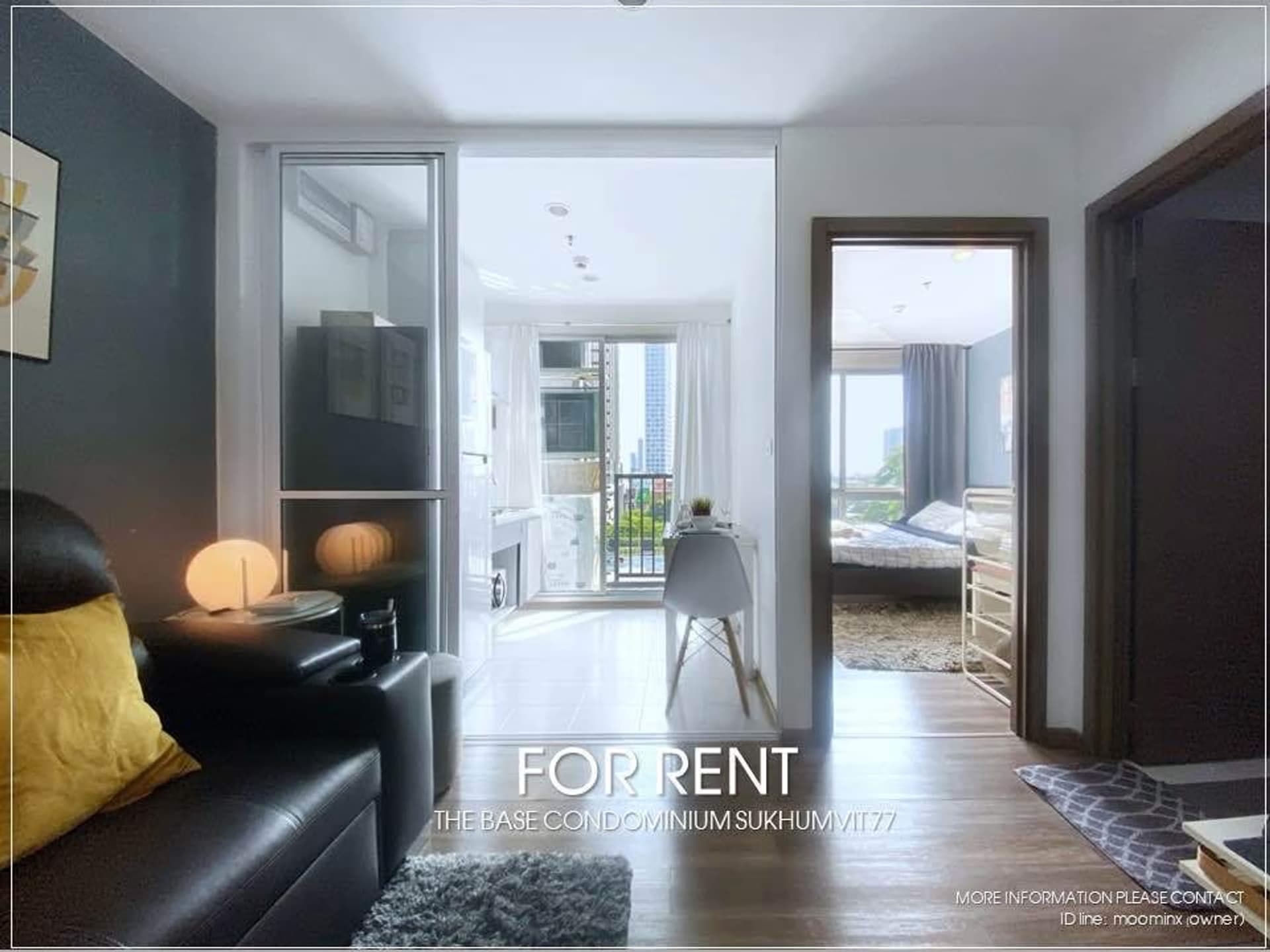  The Base Sukhumvit 77 - 1 Bed Condo for Rented *BASE4281 - Image 1