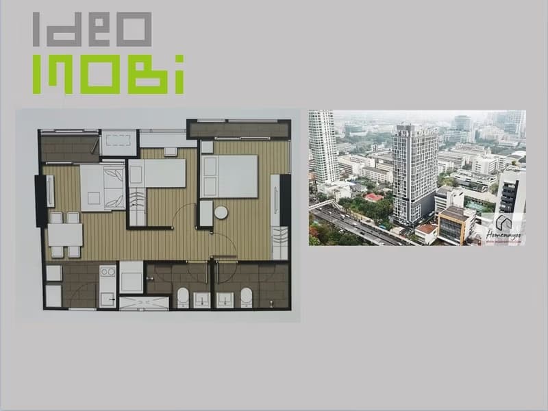 2 Bed Condo for Rent and Sale in Ratchathewi