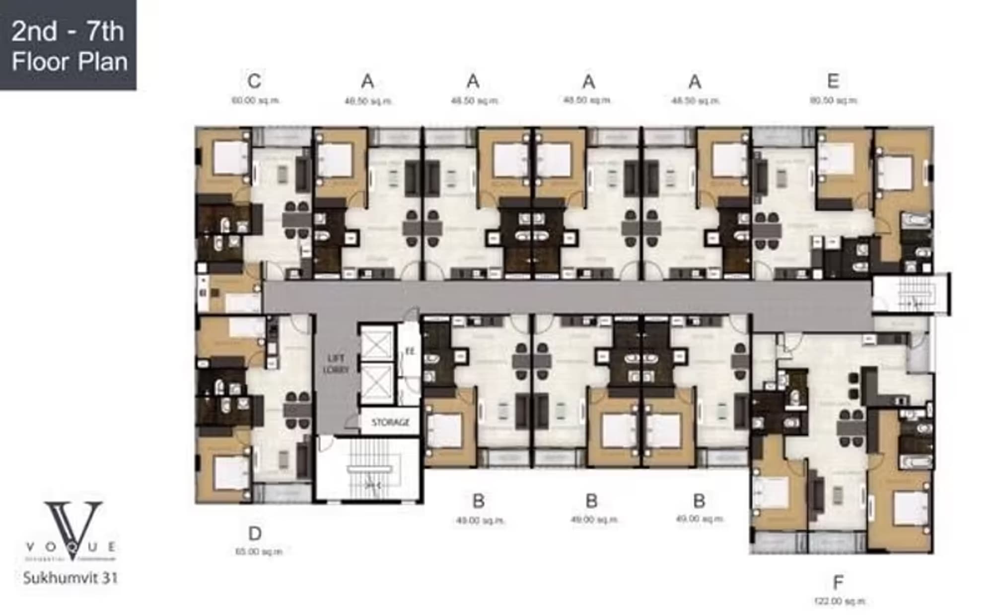  Voque Sukumvit 31 - 2 Bed Condo for Sale, Rent *VOQU5035 - Image 5