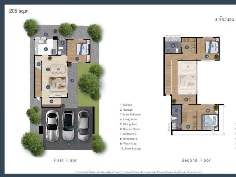 3 Bed House for Sale in Doi Saket District