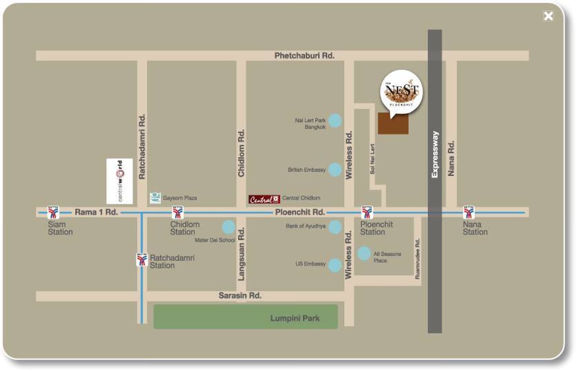 1 Bed Condo for Sale  Near Phloen Chit BTS - Image 5