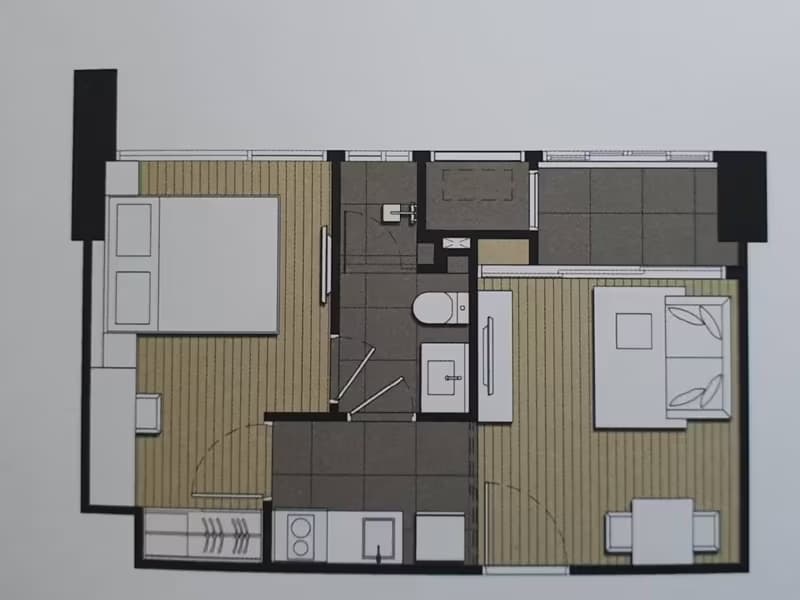 1 Bedroom Condo