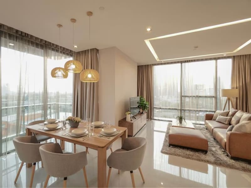 2 Bed Condo for Rent and Sale  Near Surasak BTS