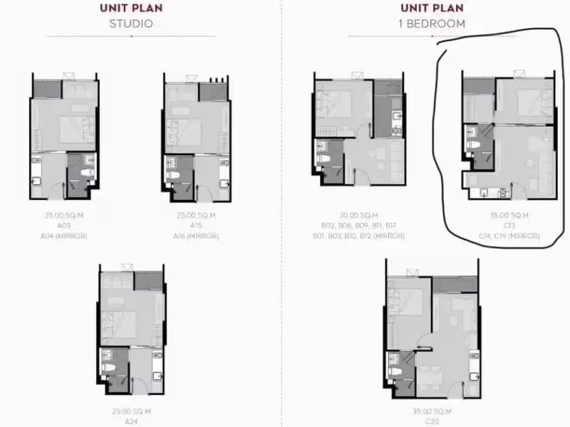 1 Bedroom Condo
