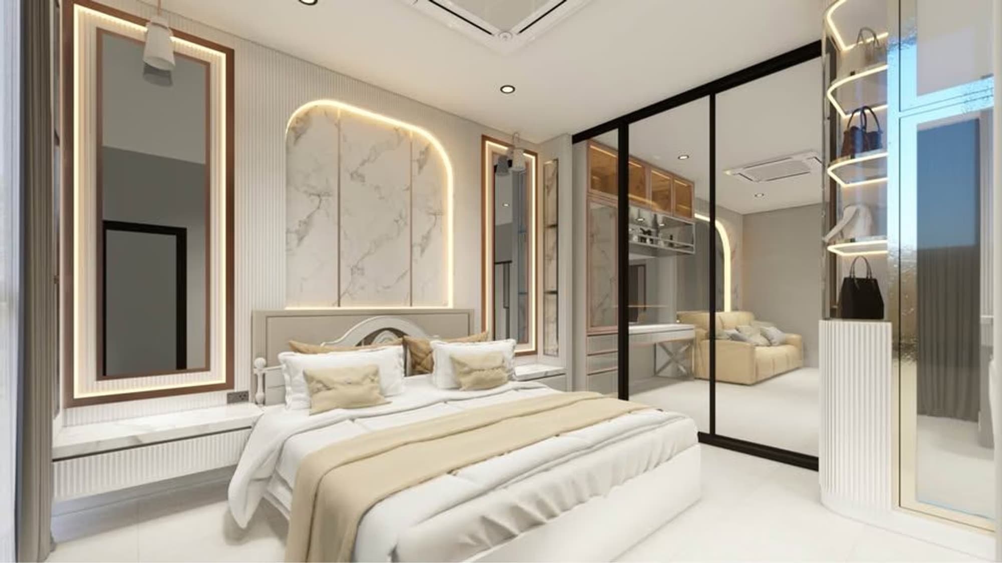 1 卧室 公寓 用于 出租 在 Sathon - Image 13