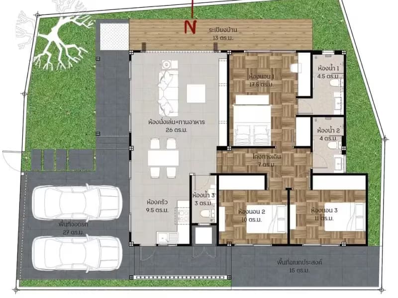 3 Bedroom House