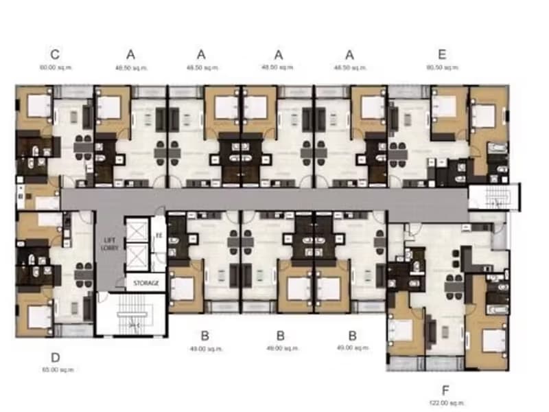 1 Bedroom Condo