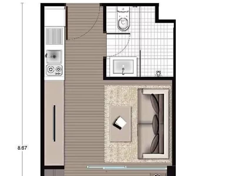 1 Bed Condo for Rent and Sale  Near Surasak BTS