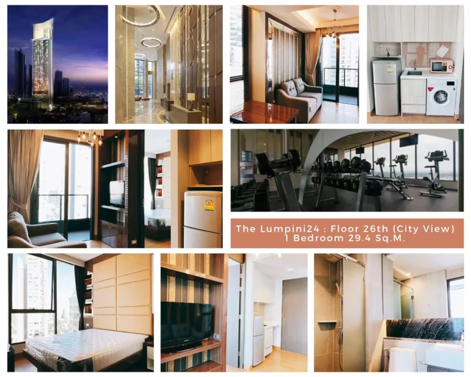 Condo for Sale, Rent at The Lumpini 24 - Image 5