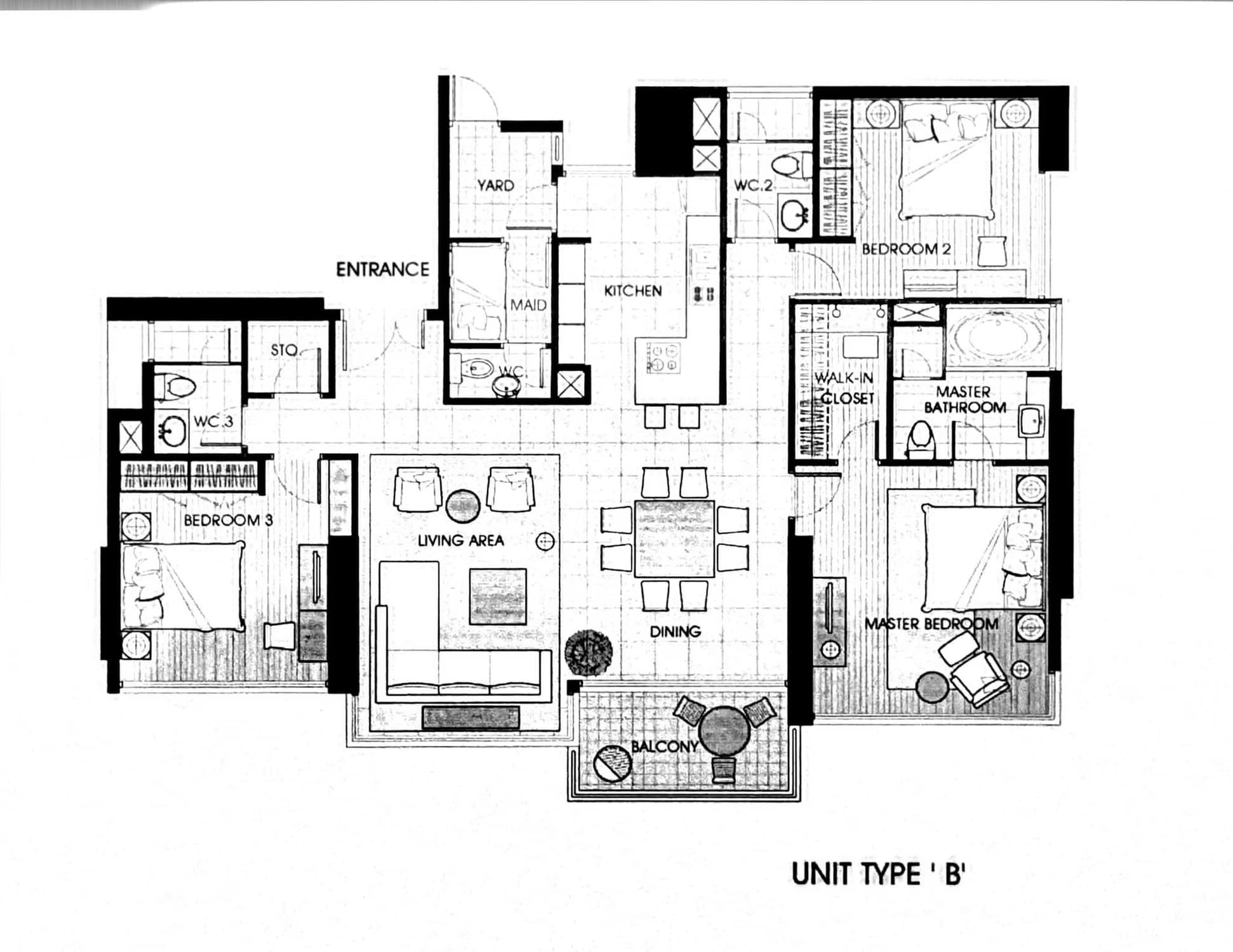 3 Bed Condo for Sale  Near Thong Lo BTS - Image 14