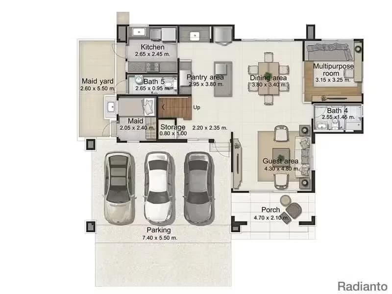 4 Bedroom House