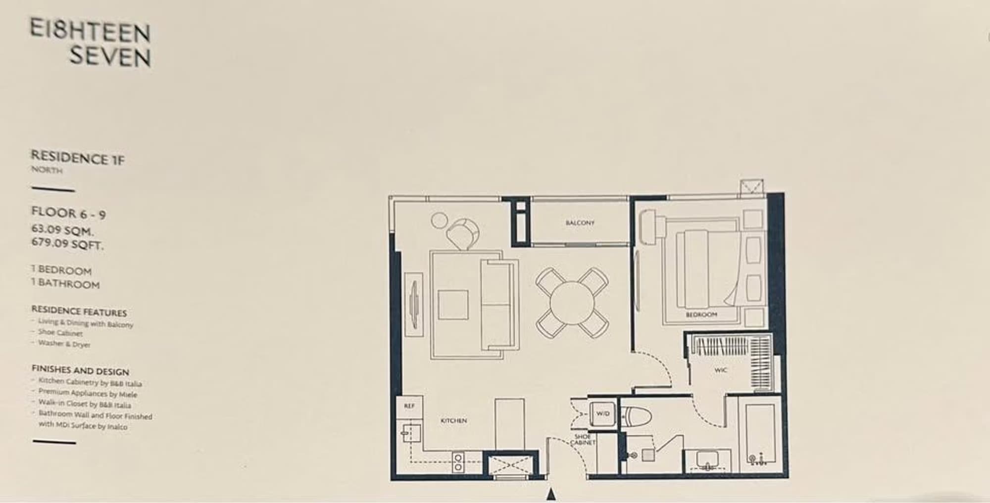 1 卧室 公寓 用于 出售 在 Pathum Wan - Image 3