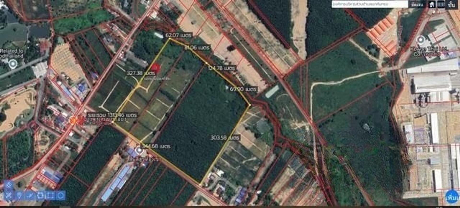  land 用于 出售 在 Si Racha District - Image 1