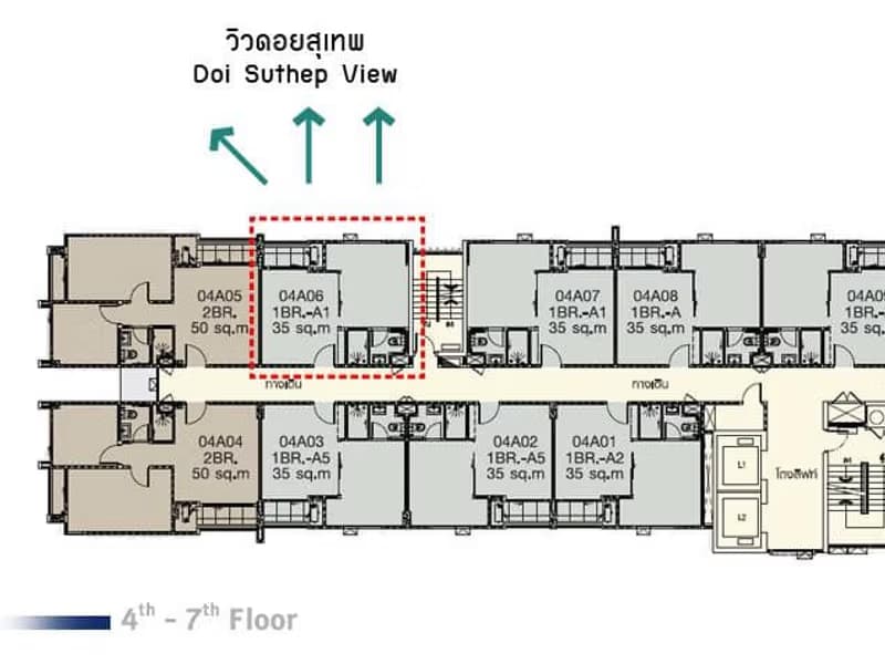 1 Bed Condo for Sale in Mueang Chiang Mai