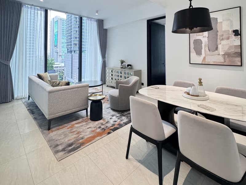 2 Bed Condo for Rent and Sale in Bang Rak