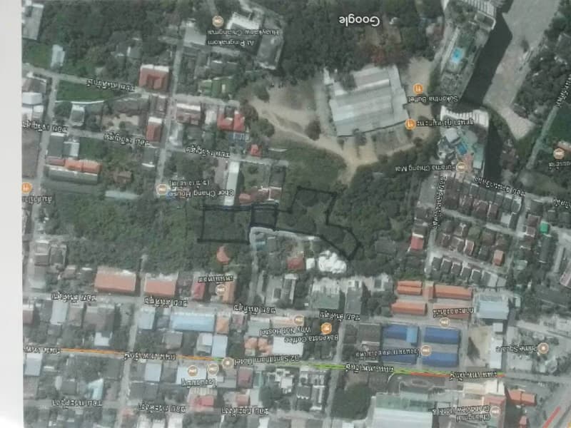 Code 1107 Large land in Santi Tham