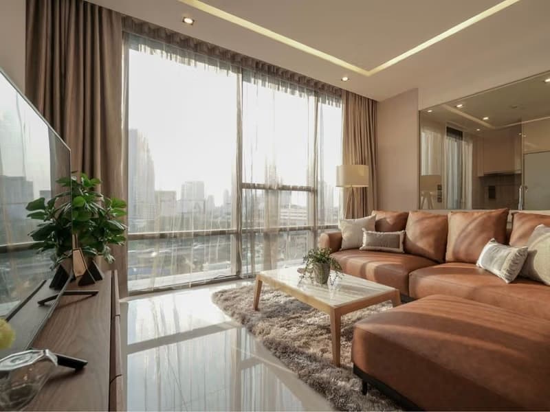 2 Bed Condo for Rent and Sale  Near Surasak BTS