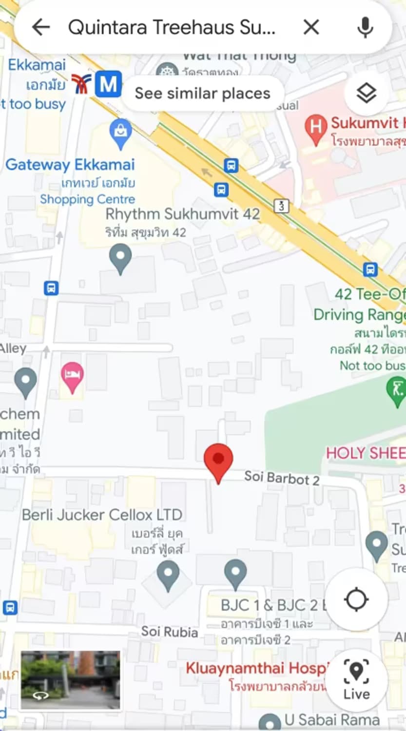  Quintara Treehaus Sukhumvit 42 - 1 Bed Condo for Sale, Rented *QUIN1025 - Image 4