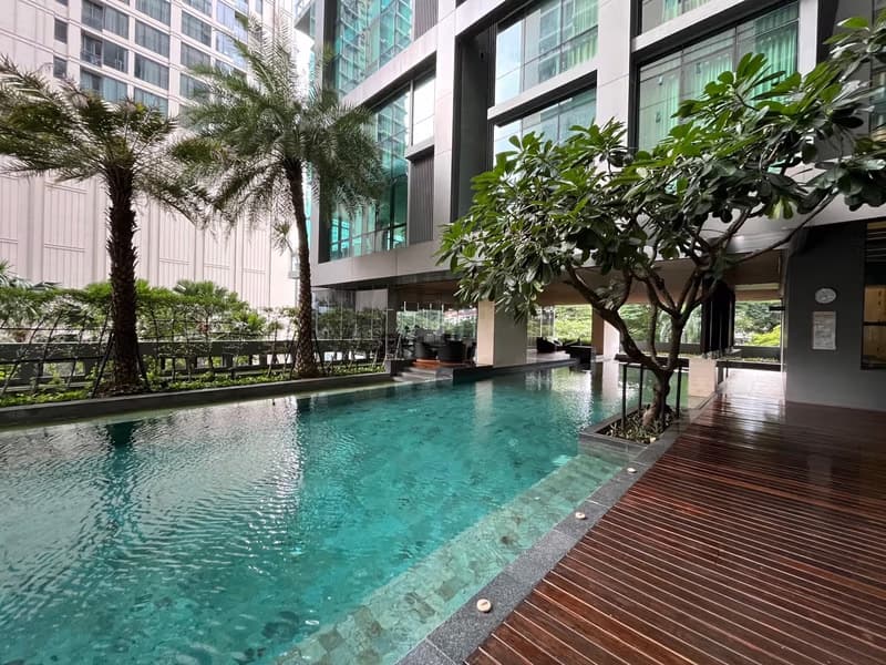 null Bed Condo for Rent  Near Phetchaburi MRT