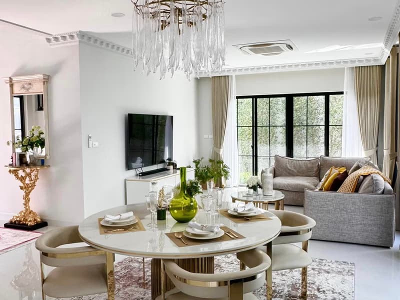 House for Rent, Sale at Nantawan Rama 9 - Krungthepkreetha