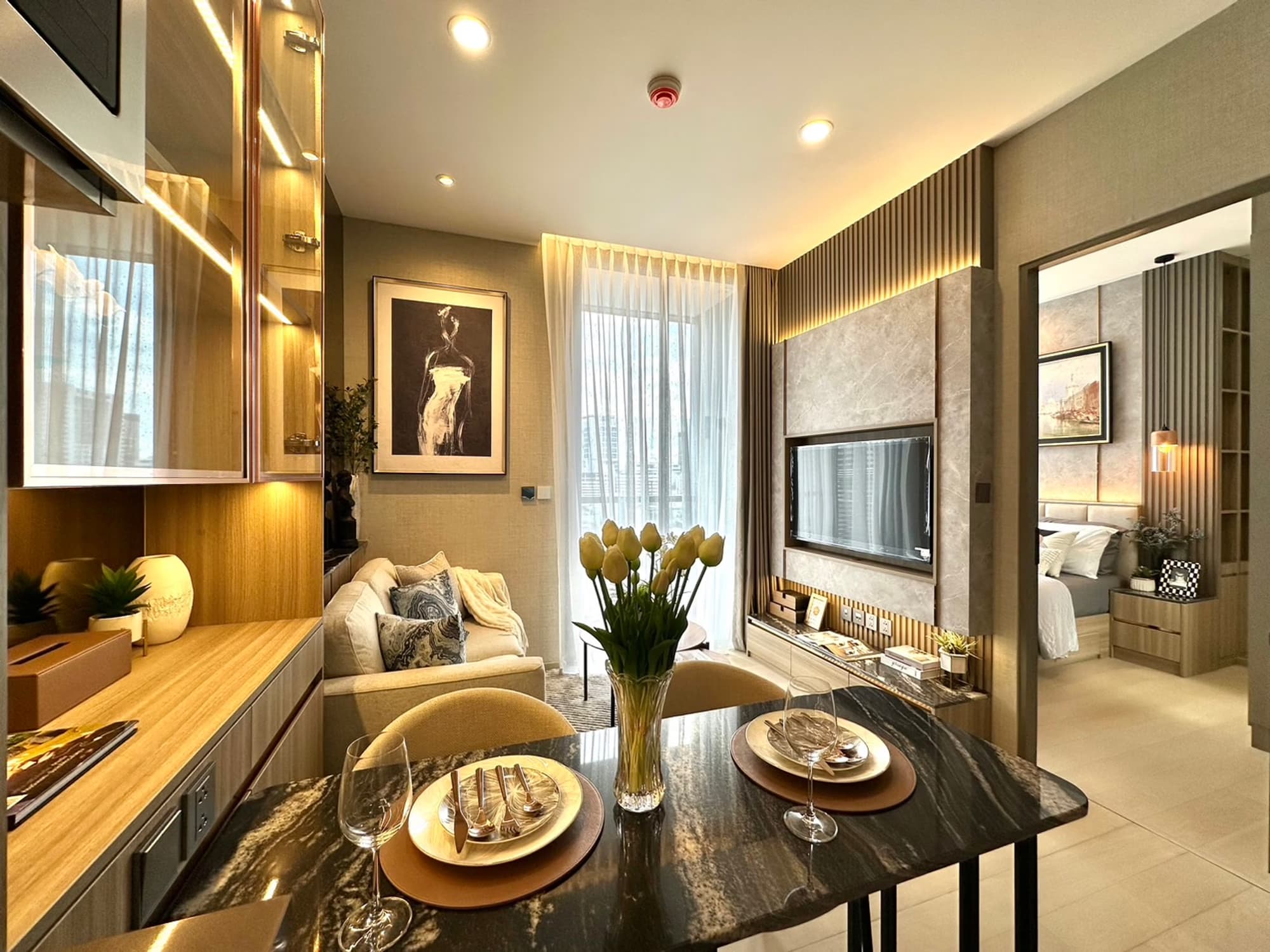 1 ห้องนอน Condo สำหรับ จำหน่าย ใน พญาไท - Image 9