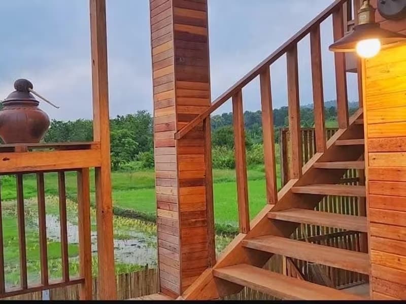 Wooden House in Mae Taeng