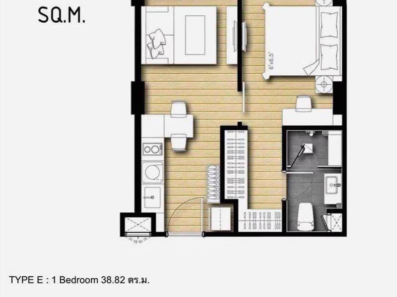 1 Bed Condo for Sale  Near Ari BTS