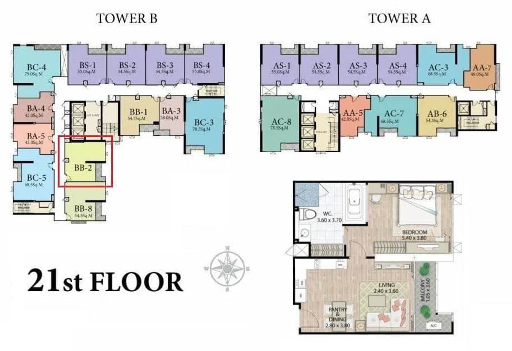 1 Bed Condo for Rent and Sale  Near Chit Lom BTS - Image 16