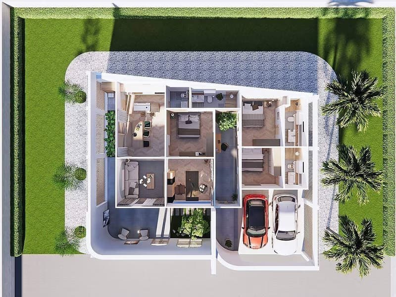 4 Bed House for Sale in Saraphi District
