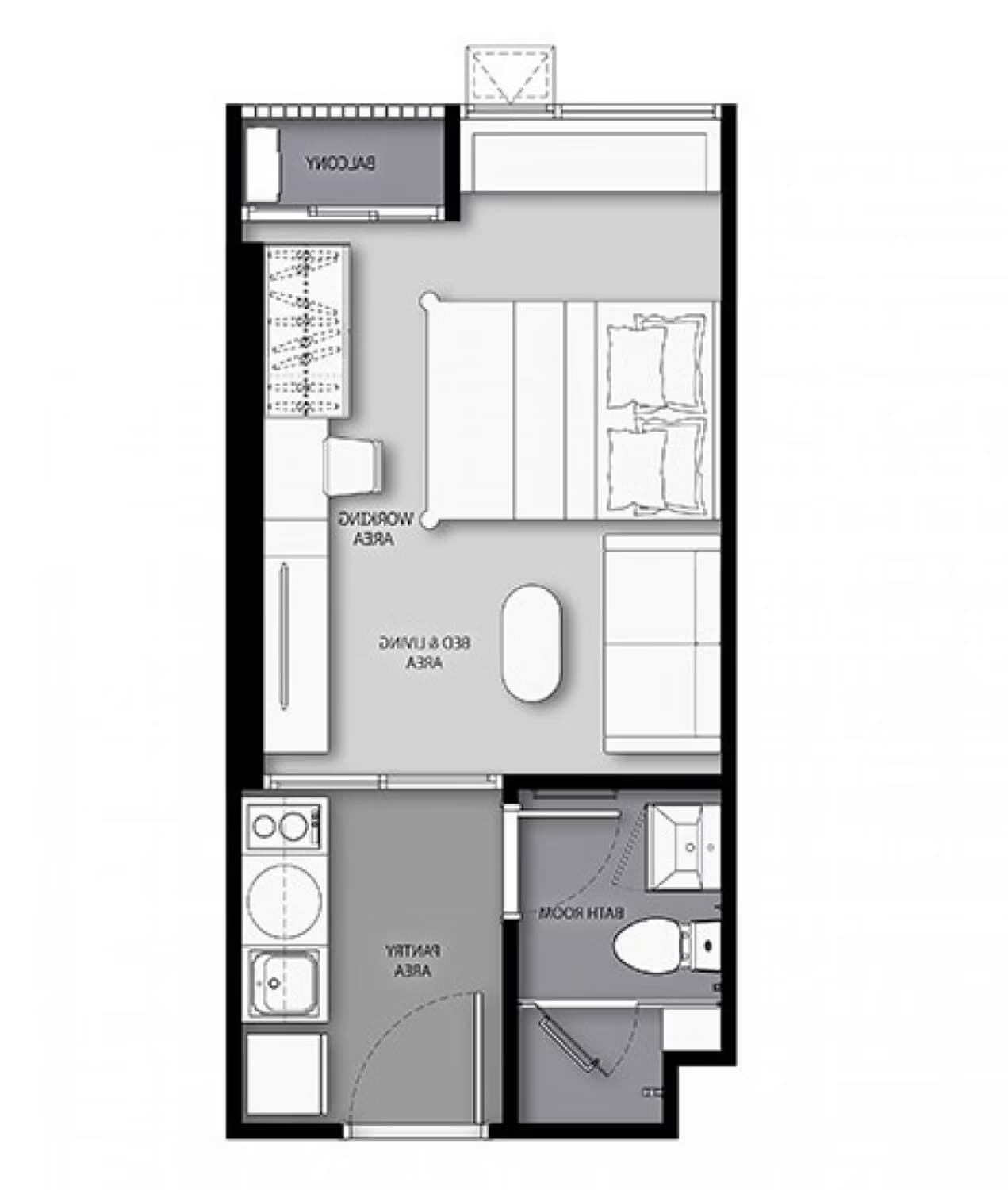 สตูดิโอ คอนโด สำหรับ ขาย ใน Watthana - Image 13