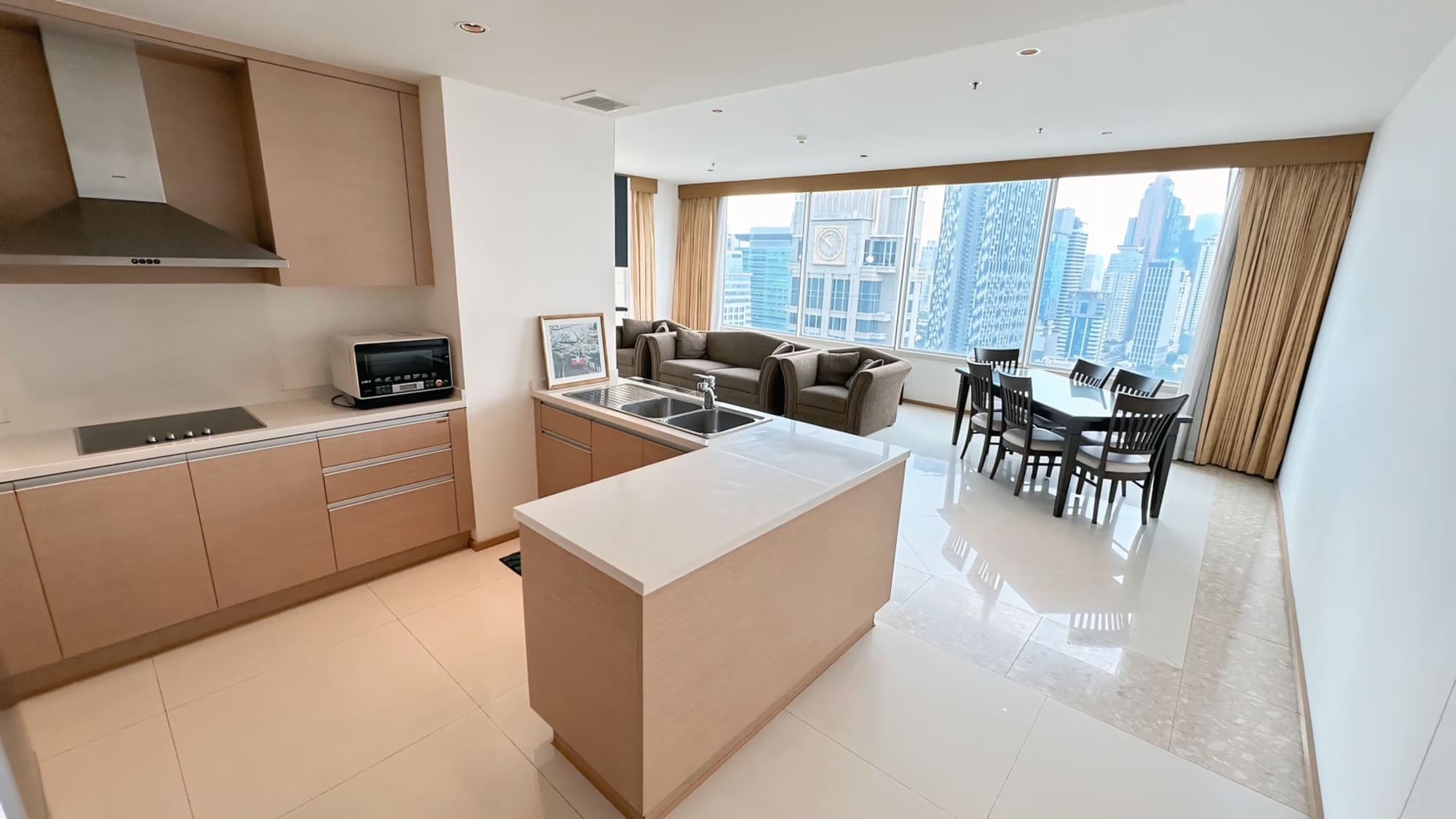 3 卧室 公寓 用于 出租 在 Sathon - Image 5