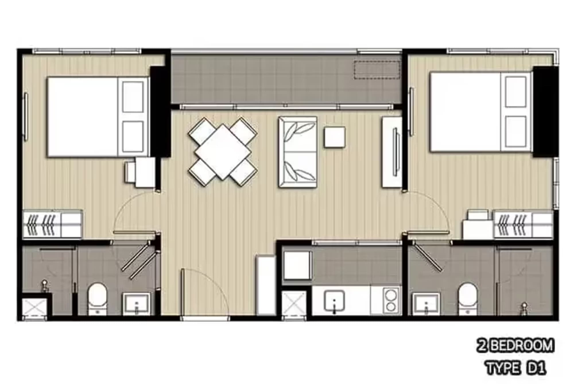  IDEO O2 Bangna - 2 Bed Condo for Sale, Rented *IDEO3231 - Image 9
