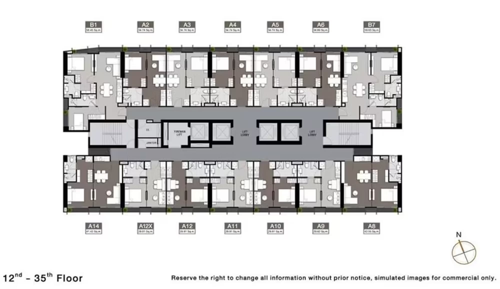 1 Bedroom Condo for Rent at Noble State 39 - Image 1