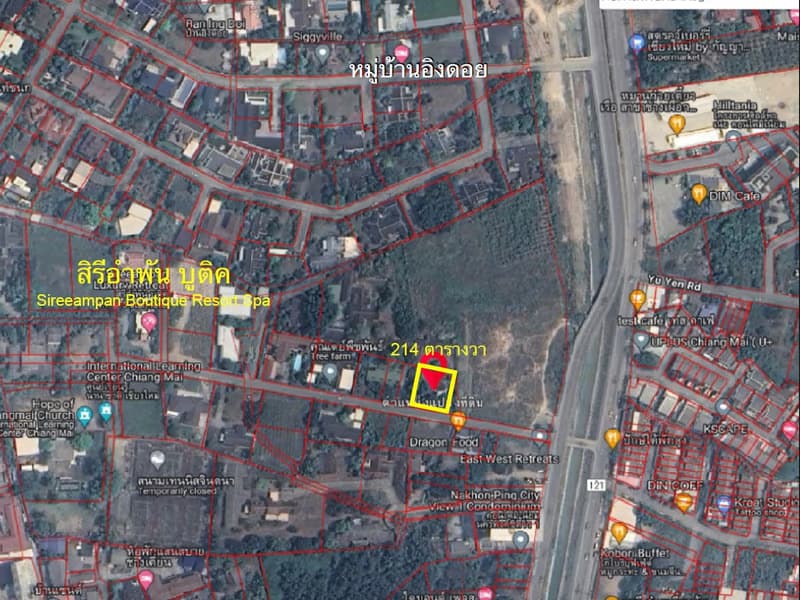 Land for Sale in Chang Phueak, Mueang Chiang Mai