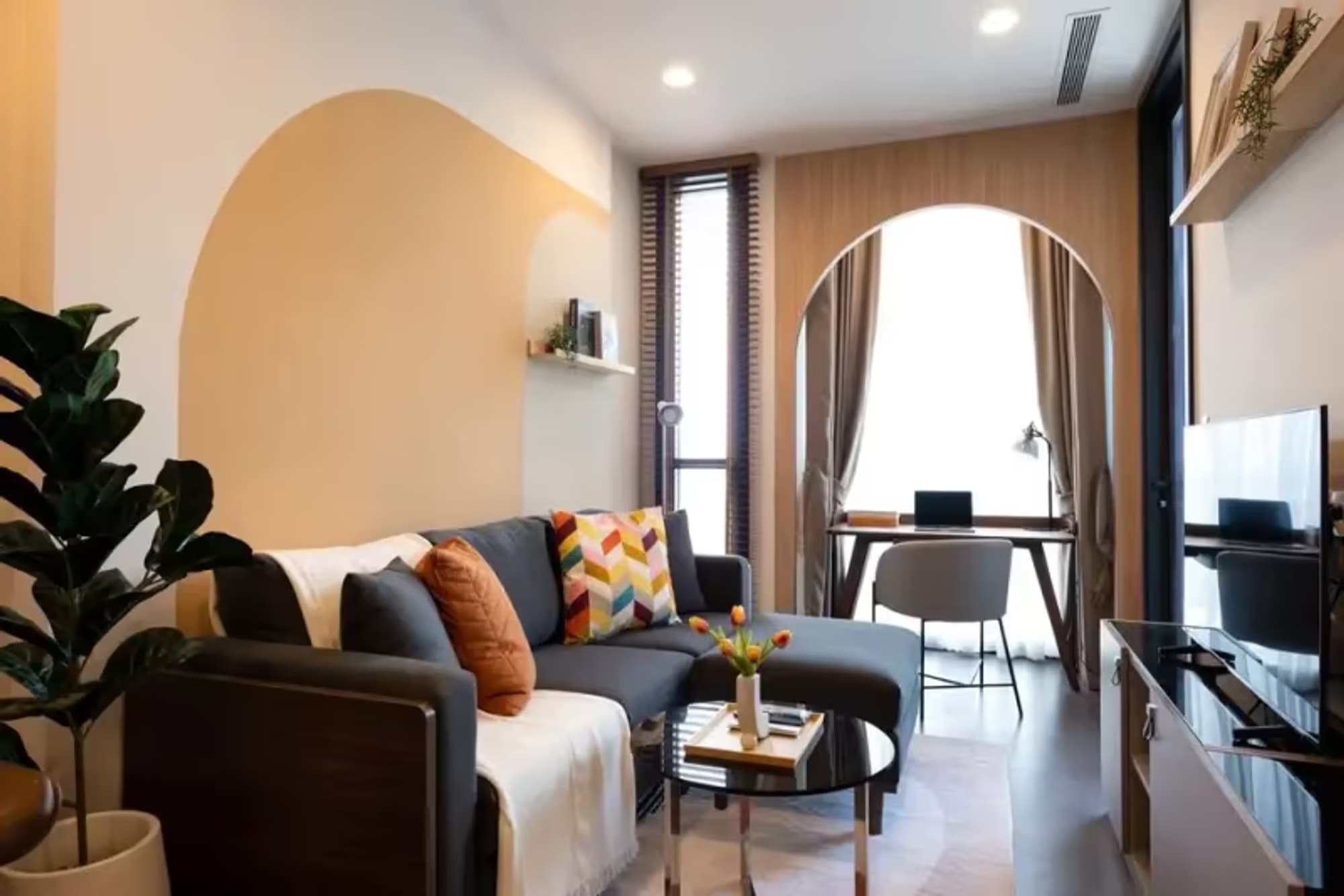 1 Bedroom CCondo for Rent at Oka Haus - Image 1