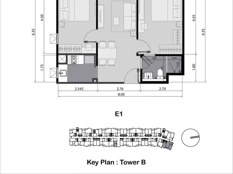 2 Bed Condo for Rent and Sale in Suan Luang