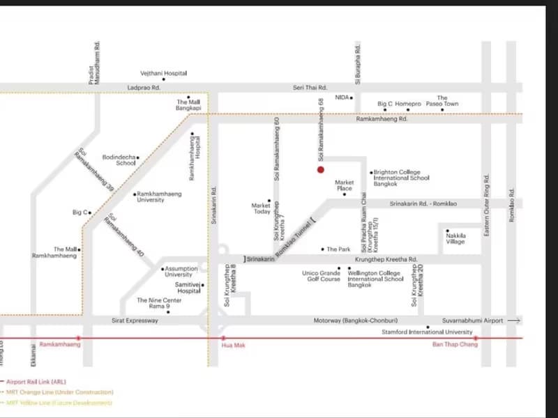 House for Sale in Burasiri Krungthep Kreetha