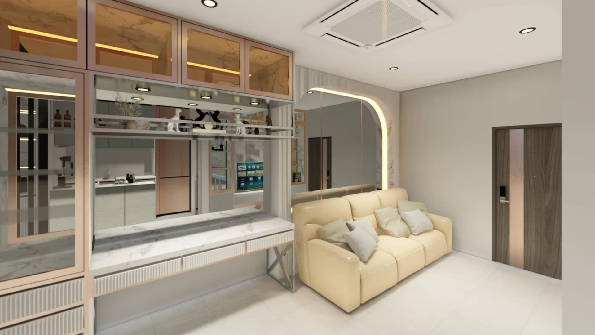 1 卧室 公寓 用于 出租 在 Sathon - Image 7
