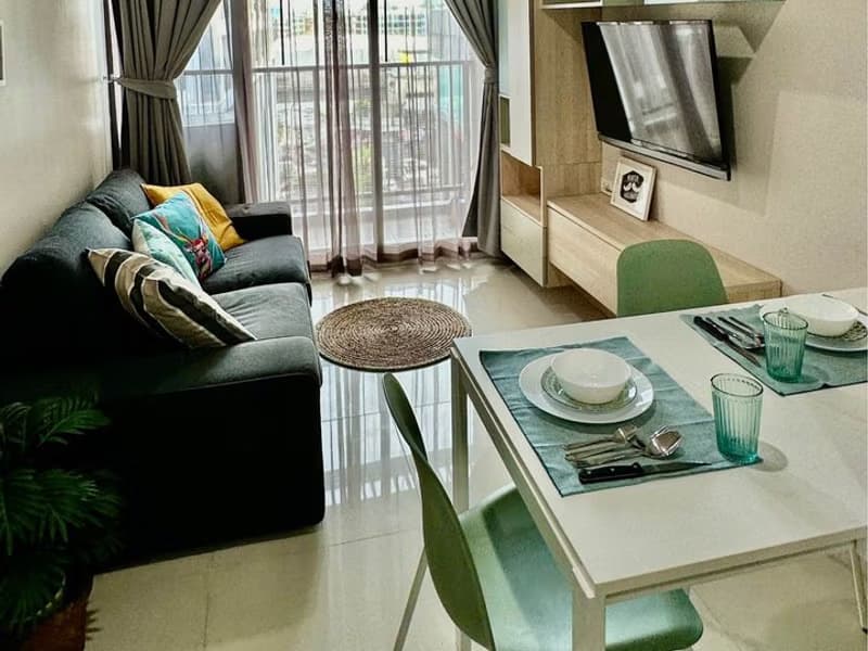 1 Bed Condo for Rent  Near On Nut BTS