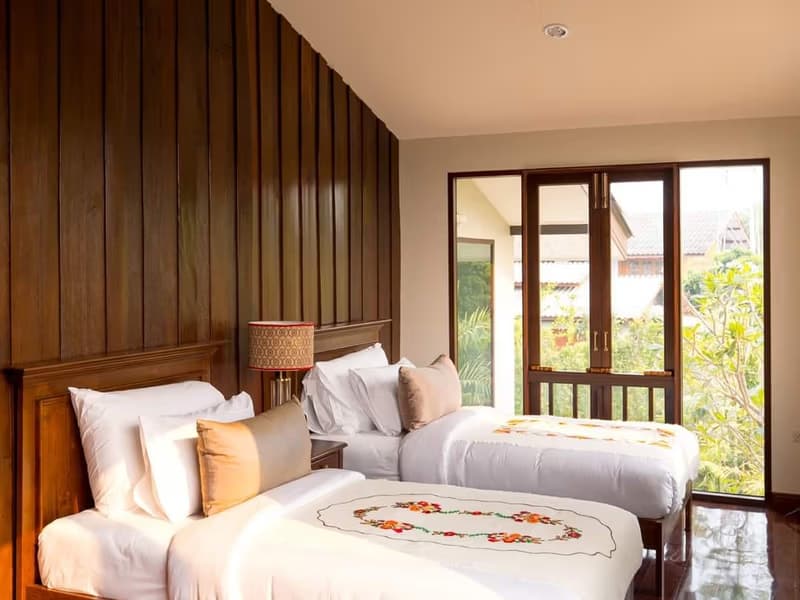 Pool Villa in Saraphi, Teak Traditional Thai Style
