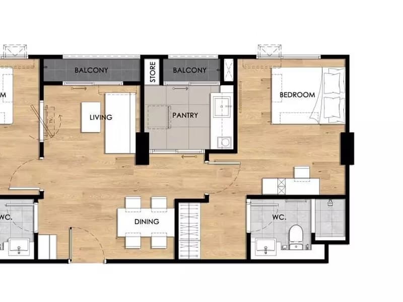 2 Bed Condo for Sale in Mueang Chiang Mai