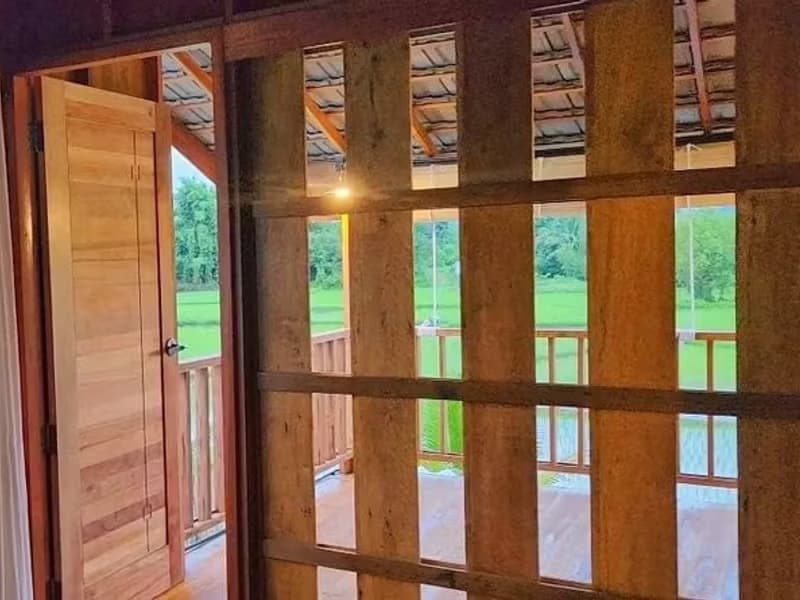 Wooden House in Mae Taeng