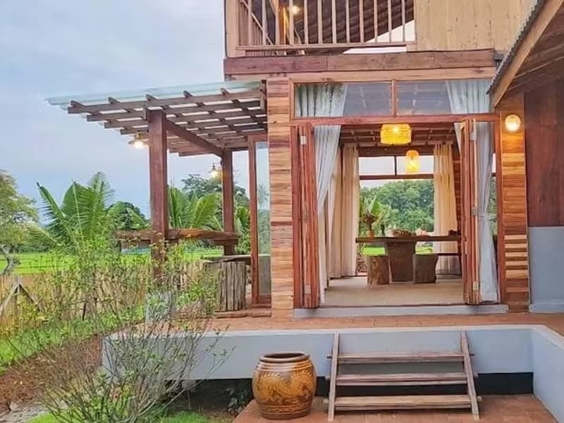 Wooden House in Mae Taeng