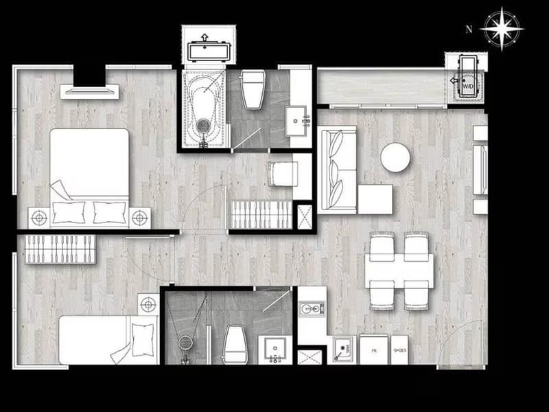 Condo for Rent at The TEAK Sukhumvit 39