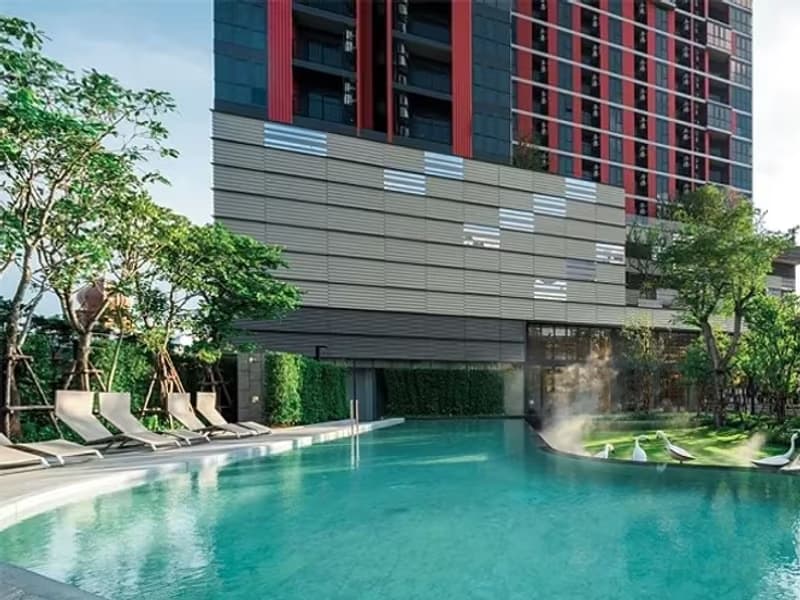 Condo for Rent at The Base Garden Rama 9