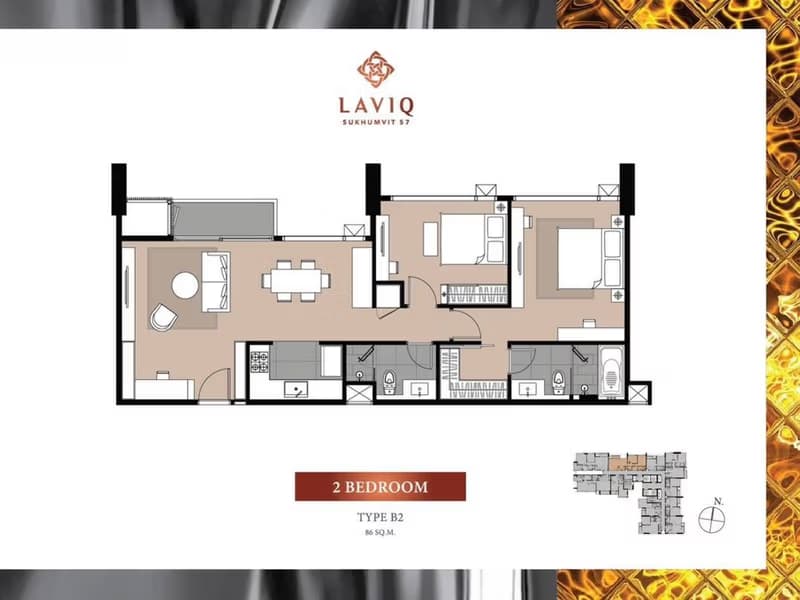 Condo for Rent at Laviq Sukhumvit 57